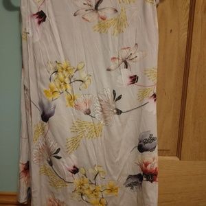 Wide leg flowy pants